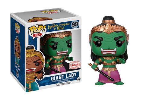 Funko Pop Asia Legendary Myths And Creatures Giant Lady 99 Green
