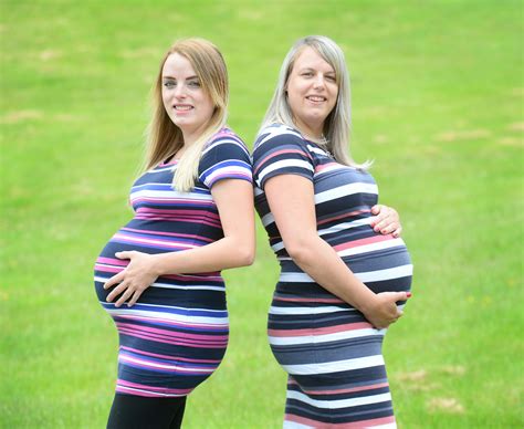 Twin Inverness Mums Defy Odds By Falling Pregnant Together For Second