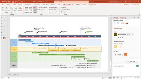 Quick Start To Office Timeline Pro Office Timeline Add In Support Center