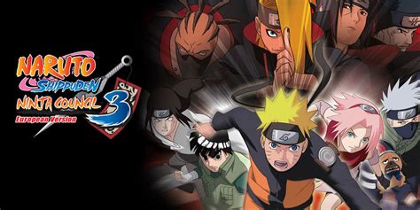 Naruto Shippuden Ninja Council 3 European Version Nintendo Ds Games