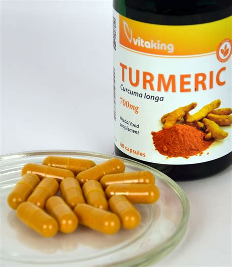 Turmeric Curcuma Longa 720 Mg 60 Veggie Capsules Vitaking