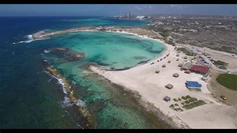 Baby Beach Aruba Filmed With A Drone Youtube