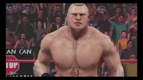 Wwe 2k19 Brock Lesnar Vs Bret Hart Vs Batista Vs Roman Reigns Vs Sycho