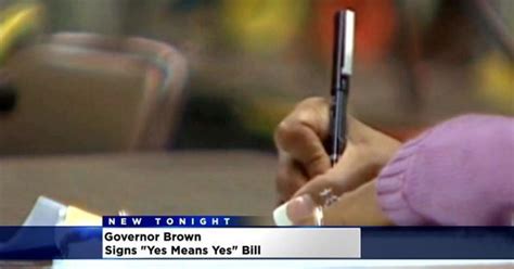 California Adopts Yes Means Yes Sex Assault Rule Cbs Sacramento