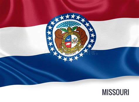 Us State Missouri Flag Stock Illustration Illustration Of Navy