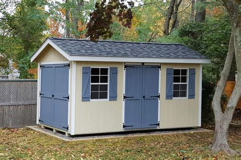 Give us a call today! New Beautiful Collection of Amish Storage Sheds For Sale