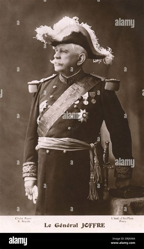 French General Joffre Stock Photo Alamy