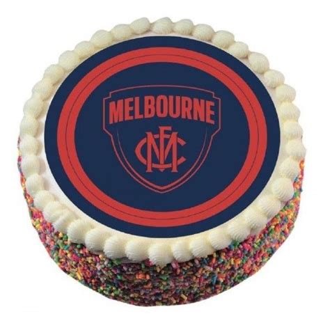 $10.95 AUD   Melbourne Demons Official Edible Icing Cake  