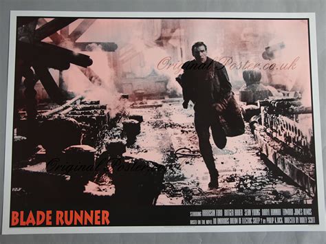 Blade Runner Original Vintage Film Poster Original Poster Vintage