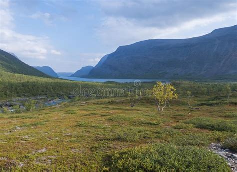 Lapland Lake Stock Photo Image Of Water Blue Sweden 4608782