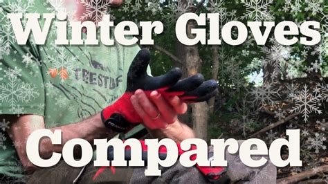 Winter Tree Climbing Gloves Review Treestuff Product Profile Youtube