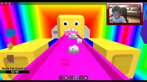 Lets Play Roblox Feed The Giant Noob Make A Cake Youtube