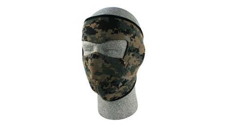 Zan Headgear Neoprene Camo Full Face Masks Free Shipping Over 49