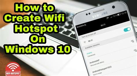 How To Create Wifi Hotspot On Windows 10 Turn Your Laptop Into A Wifi