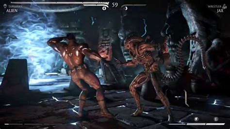 Mortal Kombat Xl Alien Vs Jax Youtube