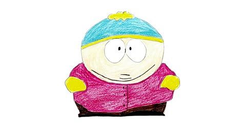 How To Draw Eric Cartman From South Park Youtube