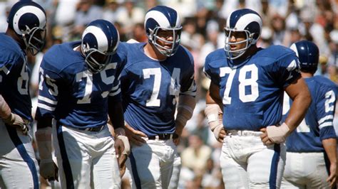 rams nfl draft history fearsome foursome highlight biggest draft successes nbc los angeles