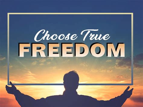 Choose True Freedom - Heavenview UPC