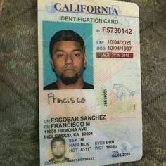 A california issued real id driver license or identification card meets these new requirements and is marked with a gold bear and star. Driver's Permit, Texas Temp | Fake Documents | Pinterest ...
