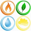 Symbols of the four elements Icons PNG - Free PNG and Icons Downloads