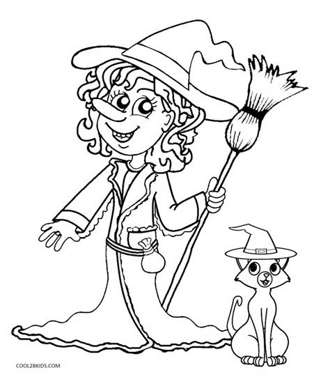 Anime Witch Girl Coloring Pages Coloring Pages