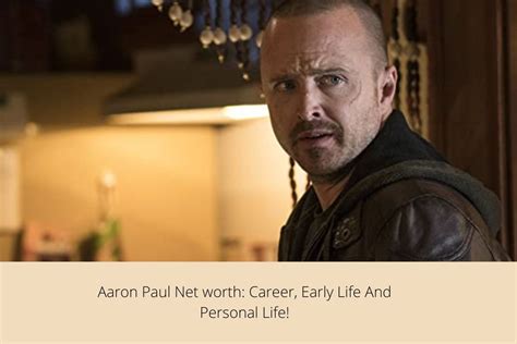 Aaron Paul Net Worth Career Early Life And Personal Life Aaron Paul Best Supporting Actor