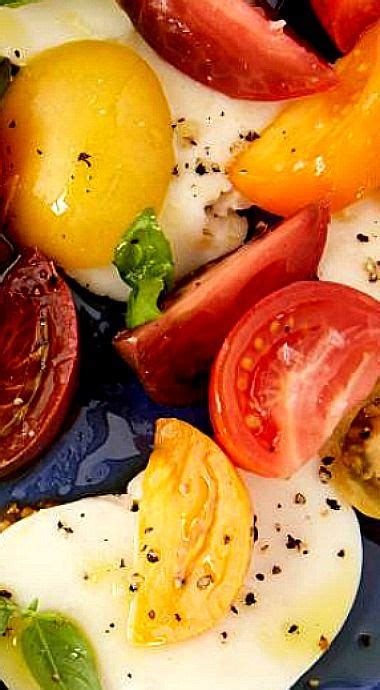 Ww mediterranean salad with couscous and chicken. Tomato, Mozzarella, and Basil Salad | Recipe | Delicious ...