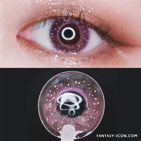 Milky Stella Pink Contacts Galaxy Lens Circle Lenses Fantasy