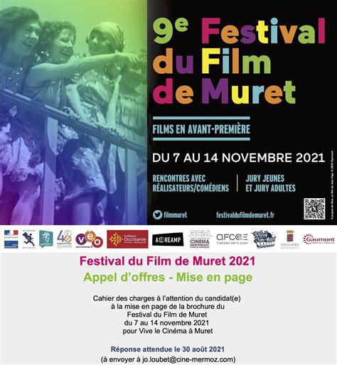 Association Vive le Cinéma à MURET 31 FFDM 2021 Appel d offres