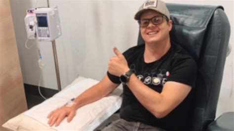 Johnny Ruffo Shares Update And Hospital Photo After Cancer Diagnosis Starts At 60