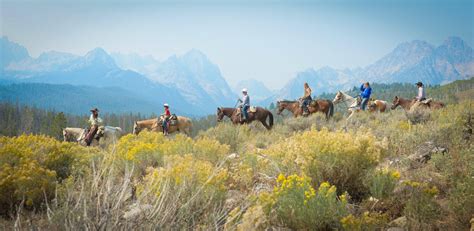 Mystic Saddle Ranch Horseback And Pack Trips Visit Idaho