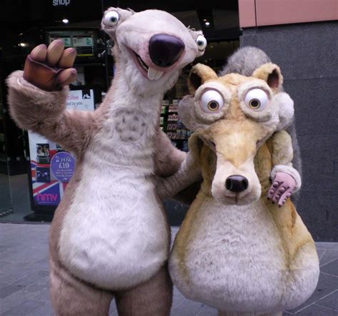 Book Ice Age Characters For Corporate Events | Rainbow Productions