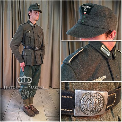 World War 2 German Army Uniforms 1939 1945 History In The Making