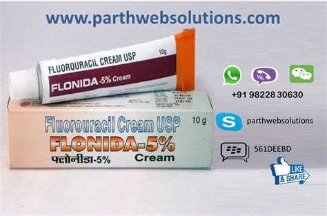 Flonida Efudex Cream Fluorouracil Creamhealth Care Productshealth