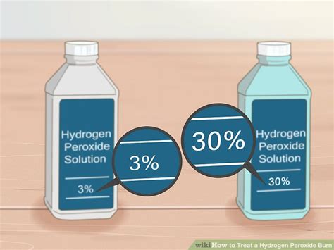 3 Ways To Treat A Hydrogen Peroxide Burn Wikihow