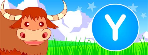 English abc animals for kids | Y for yak