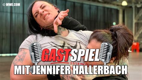 Als Wrestling Anfängerin Beim Wwe Tryout Jennifer Hallerbach Im Gastspiel Youtube