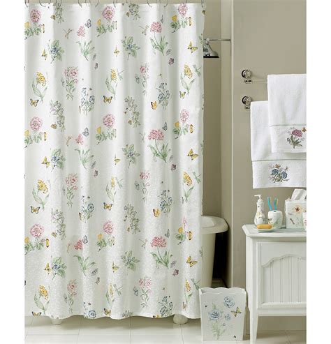 Free shipping on orders over $99! Lenox Butterfly Meadow Shower Curtain and Bath Accessories ...