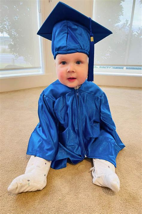 Baby Graduation Cap And Gown Agrohortipbacid