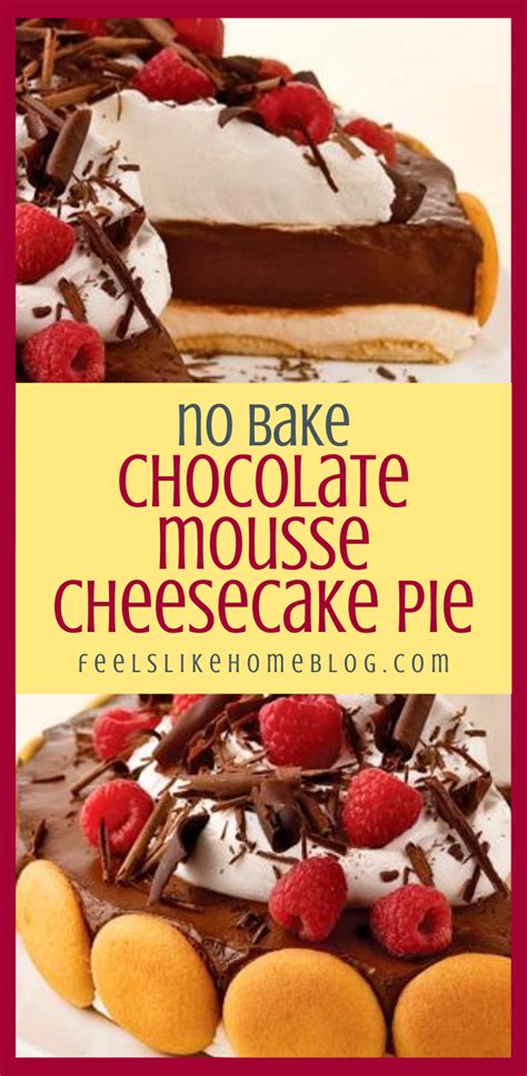 Crush oreo cookies (with the filling!) into fine crumbs. How to make the best chocolate mousse cheesecake pie ...
