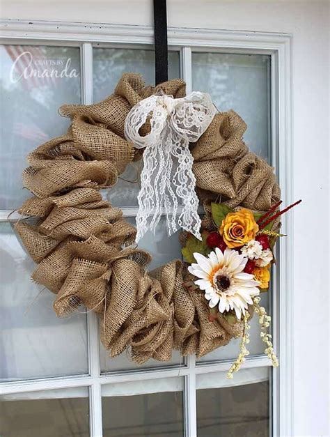 For a thick wreath just use more paper) plastic tape ( could be garbage bag cut up in strips, preferably dark color) rope/ wire or tape to fix the step by step easiest burlap wreath ever with variations and tips (facebook live). How to Make a Burlap Wreath Using a Coat Hanger