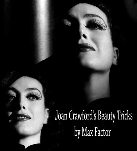 Joan Crawfords Beauty Tricks By Max Factor 1934 Vintage Makeup Guides