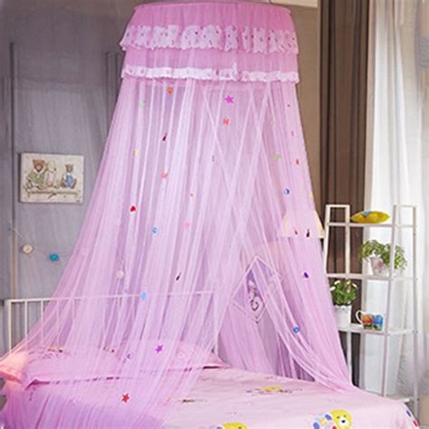 Home Textile Princess Dome Mosquito Net Suspended Ceiling Floor Bed