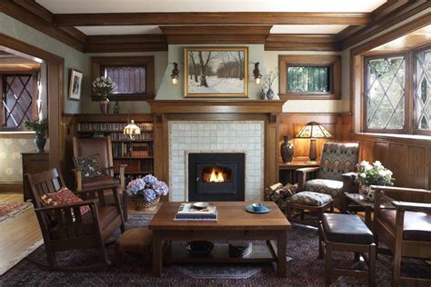 Living room june 6, 2020 dylan delgado. Craftsman Fireplace - TreHus Architects