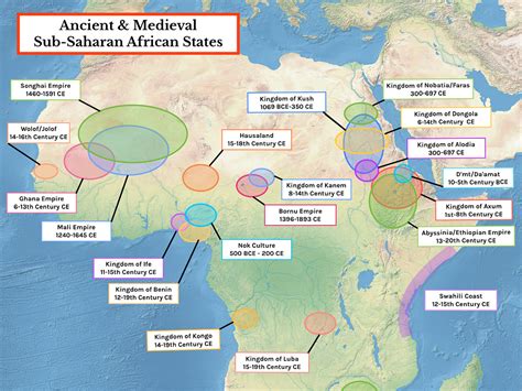 Ancient Songhai Empire Maps