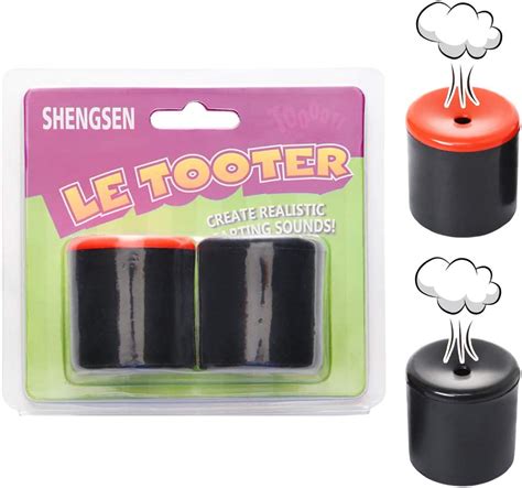 Shengsen Novelty Squeeze Pooter Fart Machine Funny Le Tooter Prank Farting Tswop