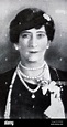 Portrait photographique de Maud de galles (1869-1928) a été la reine de ...