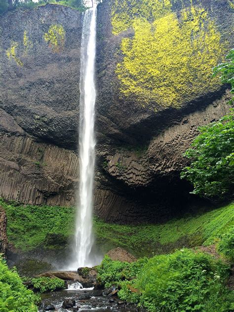 Waterfall Portland Oregon Oregon Waterfalls Beautiful Waterfalls Scenery