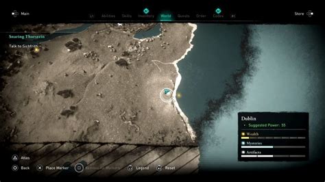 Dublin Hoard Map Treasure Location Guide Ac Valhalla
