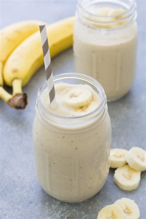 Banana Smoothie Simple And Healthy